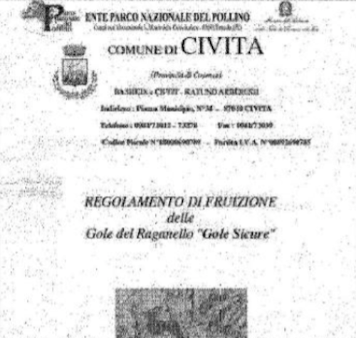 Civita: la Procura sequestra le Gole del Raganello