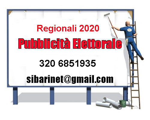 Pubblicità Elettorale Regionali 2020