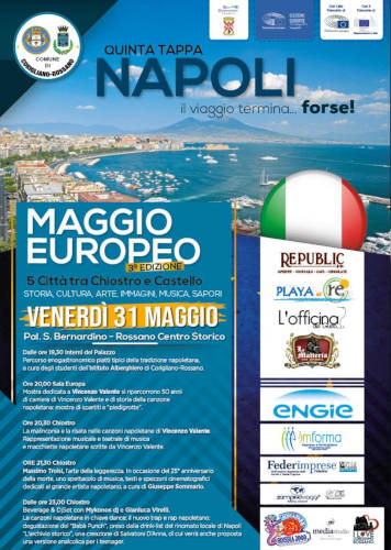 Maggio Europeo: con Napoli si celebra Valente