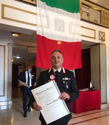 Corigliano-Rossano: il maresciallo Serafino Madeo è “Ufficiale al merito della Repubblica”